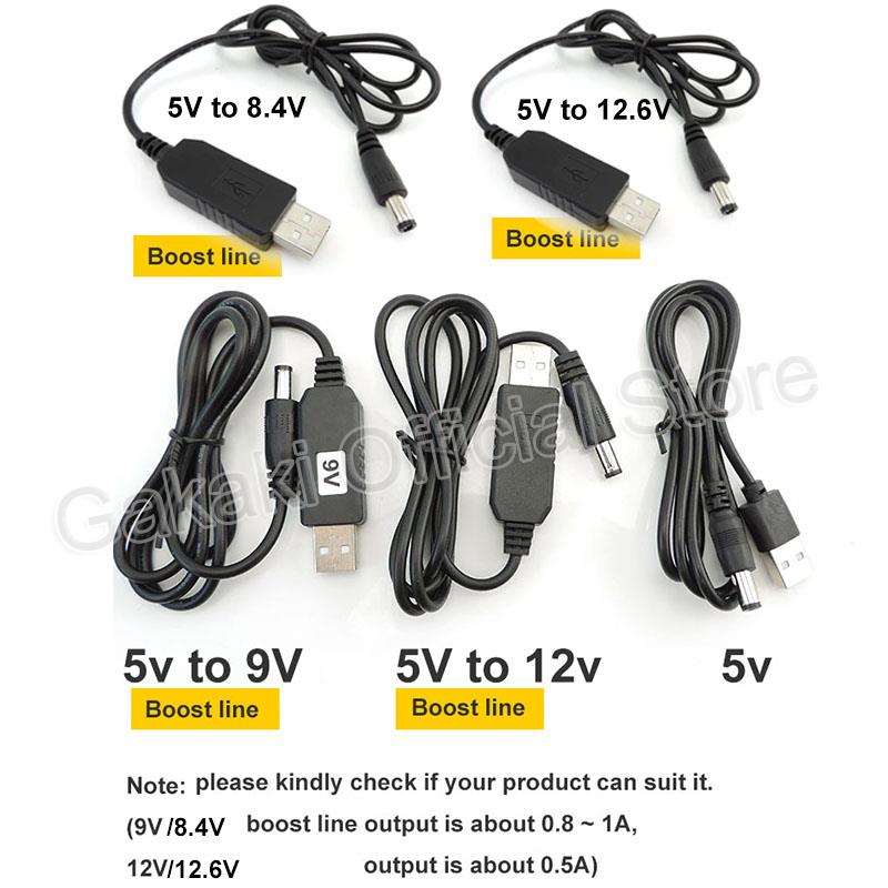 Кабель питания USB-DC Универсальный разъем USB-DC Кабель для зарядки Шнур питания Разъем-адаптер для маршрутизатора Мини-вентилятор Динамик