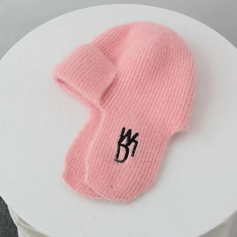 7 Màu Mùa Đông Mũ Giữ Ấm Nữ Mùa Đông Earflap Beanies Mũ Phi Công Ấm Áp Bảo Vệ Tai Beanies Cho Áo Khoác Nón