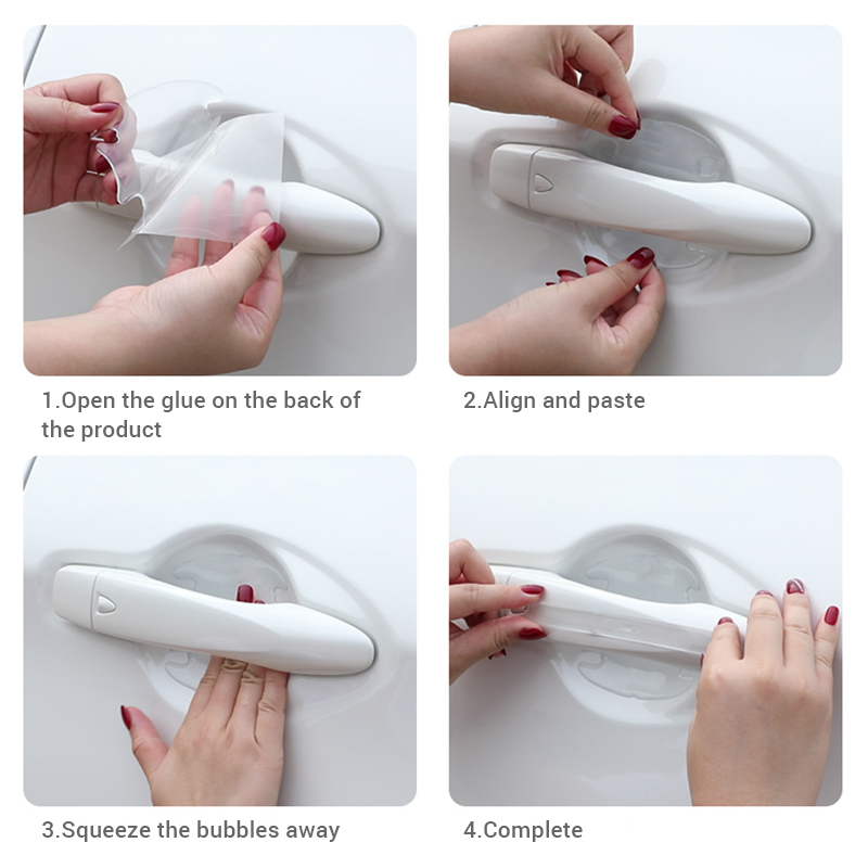 SEAMETAL 車のドアボウル透明衝突防止プロテクターバーステッカーサイドエッジ保護ガードカバー保護ストリップ