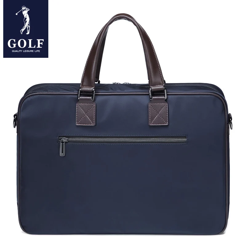 GOLF Men's Business Briefcase Large Capacity Handheld Handbag Multi functional Business Travel Bag Single Shoulder Crossbody