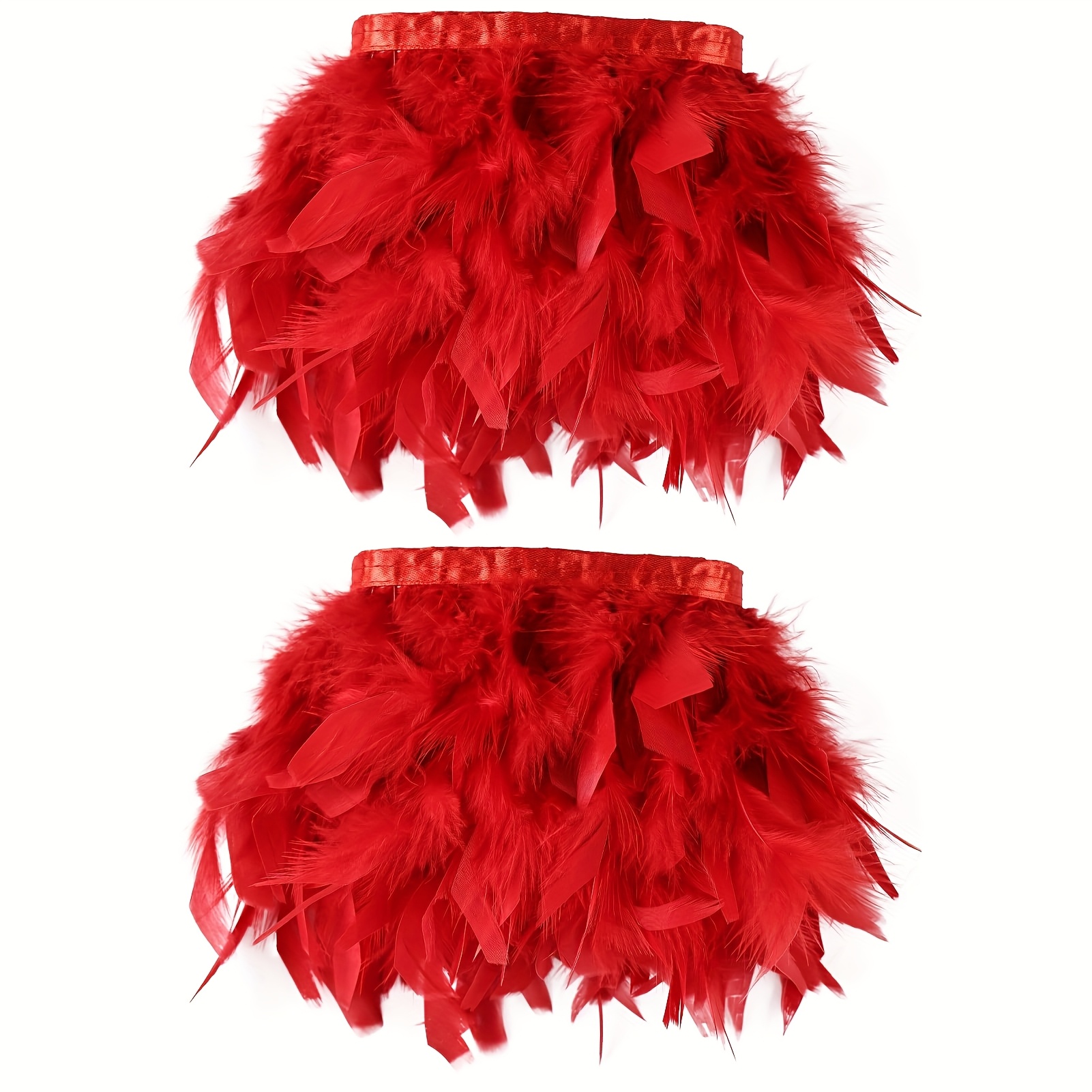 5/10 м пушистая отделка красными перьями, бахрома из индейских перьев для свадебного платья, декор для вечеринки, сделай сам, шитье, проекты и поделки из перьев