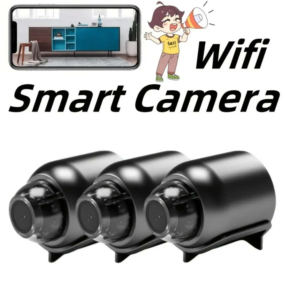 Mini-WLAN-Versteckte Kamera mit Ständer – 1 Stück, kompakte 1080p-Überwachungskamera, USB-betrieben, nicht wasserdicht, ideal für Zuhause, Büro