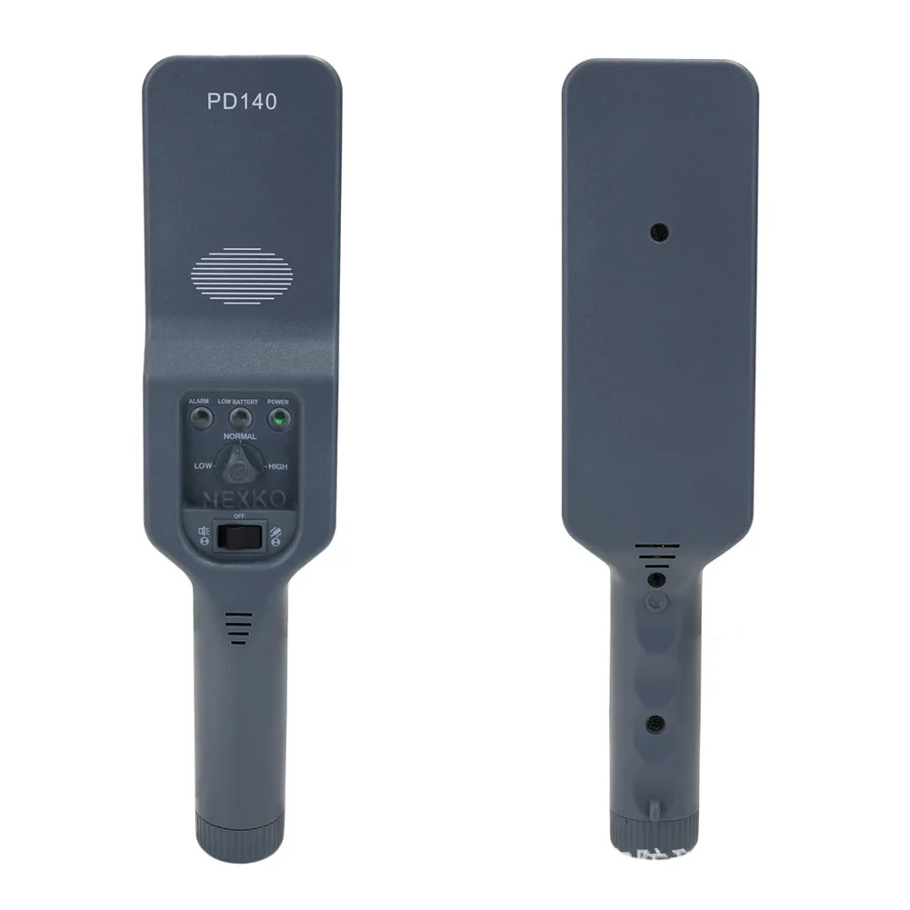 PD140 Handheld Metal Detector High Sensitivity Small Nail Detector Mobile Phone Cigarette Box Security Detector