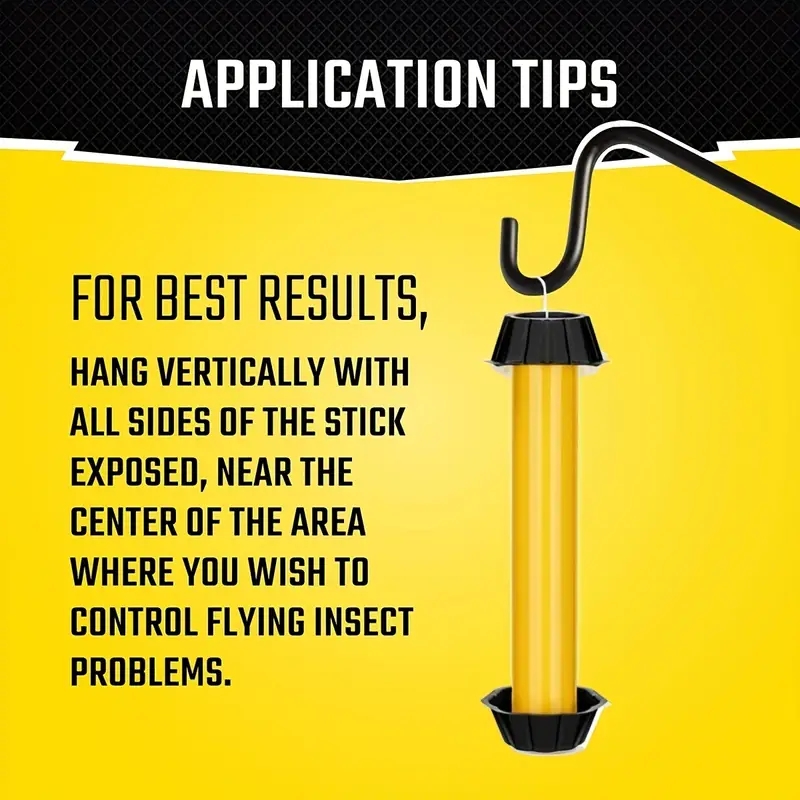 1pc Fly Stick - Trappola per mosche super appiccicosa, trappole per mosche sospese Trappole per mosche per esterni per interni |   Acchiappamosche, Moschettoni, Mosquito e Flyi