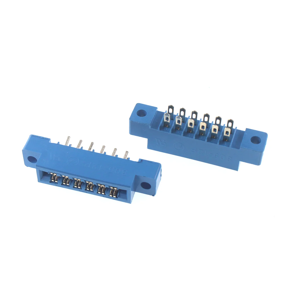 5pcs 805 Series 3.96mm Pitch PCB Slot Solder / Wire Type Card Edge Connector 8Pin 12P 16P 20P 24P 30P 36P 40P 56P 72P