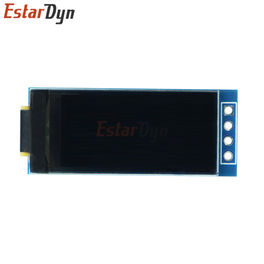 1.09 Inch OLED Display Module 128x64 White SSD1312 I2C, 4 Pin Interface for Arduino Raspberry Pi, Low Power Wide View