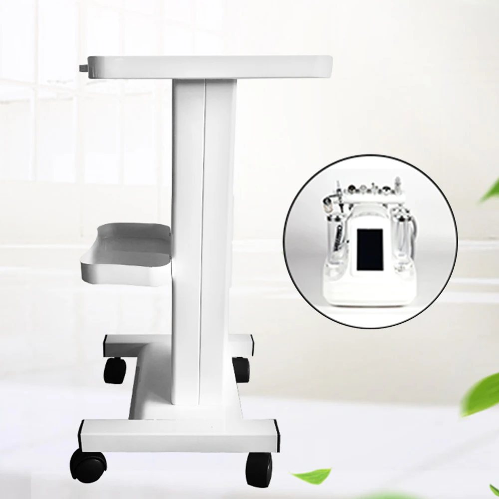 Carrello da salone con supporto per presa carrello per ruote di bellezza carrello per Spa per strumenti di bellezza