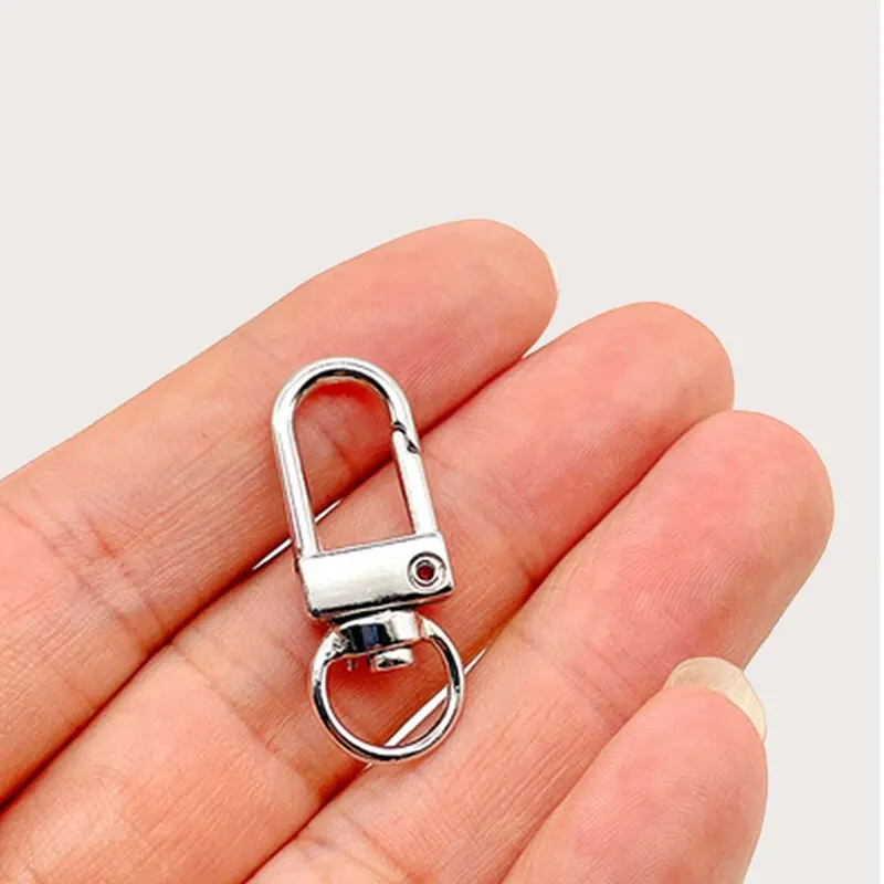 8 ชิ้น/ล็อตโลหะ Universal หัวเข็มขัดหัวเข็มขัดหลายสี Key BUCKLE หัวเข็มขัดกุ้งก้ามกรามหัวเข็มขัดกระเป๋าอุปกรณ์เสริม