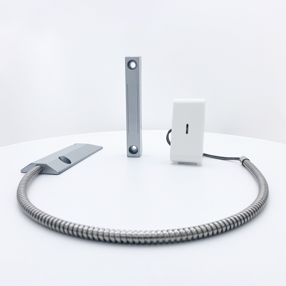 Sensor de puerta de persiana enrollable inalámbrico, Detector magnético para puertas de garaje, interruptor de engrosamiento, sistema de alarma para el hogar antirrobo de 433MHz