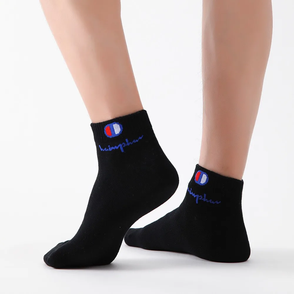 5 pares de calcetines cortos hasta el tobillo para hombre, calcetines deportivos transpirables de algodón, calcetines cortos de malla informales atléticos de verano de corte fino EU 38-45
