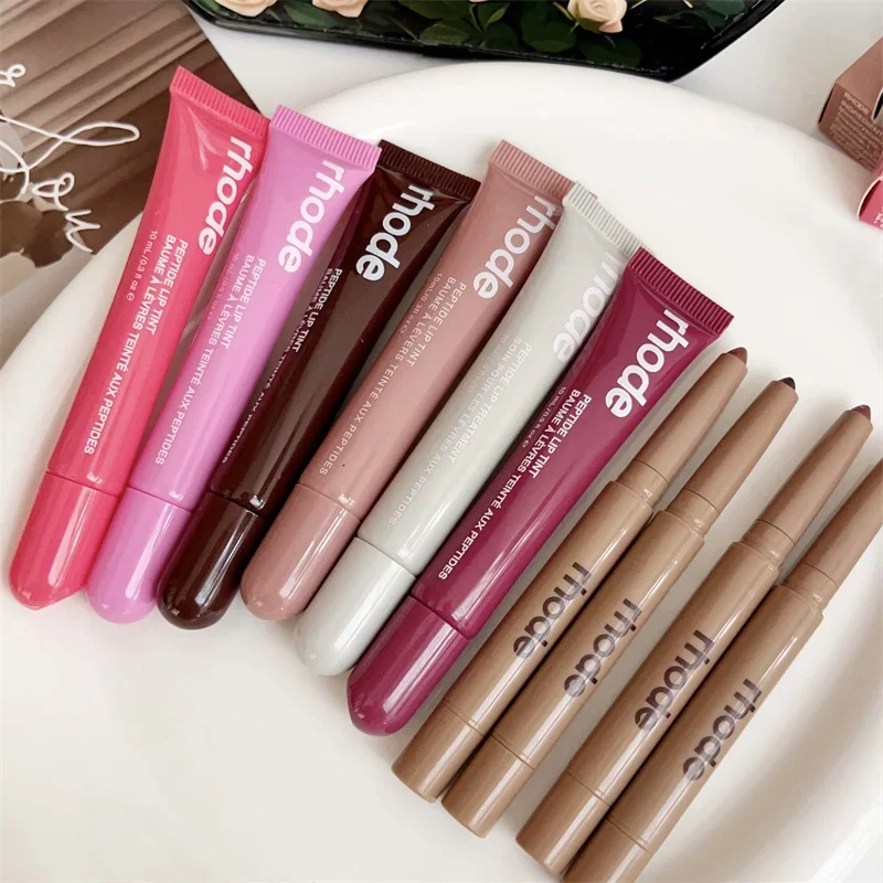 Up-To-Date Summer Lemon Lemontini Lip Gloss Pocket  Blush Stick Non-fading Waterproof Blusher Moisturizing Lipstick Liner