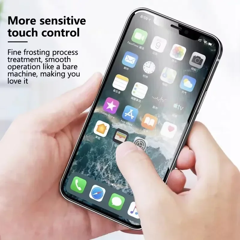 5Pcs Matte Hydrogel Film for IPhone 16 14 13 12 11 15 Pro Max Mini Frosted Screen Protector for IPhone XS X XR 7 8 14 15 16 Plus