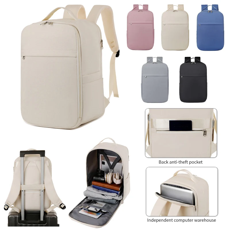 Nouveau sac à dos décontracté, sac à dos de voyage pour courtes distances, sac pour ordinateur portable multi-compartiments à la mode et polyvalent