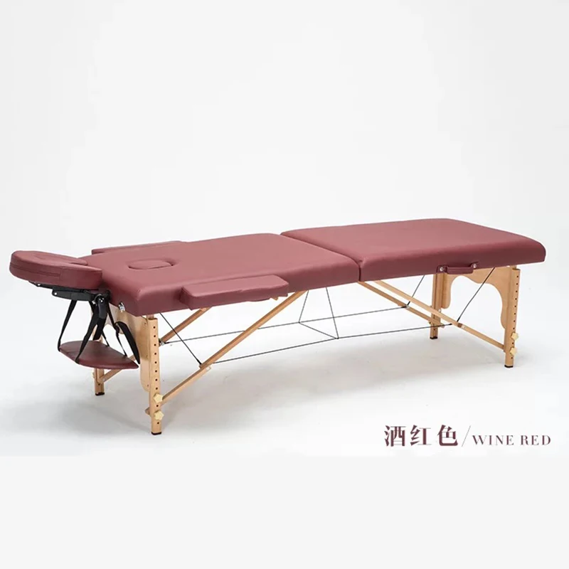 Ban Đầu Gấp Spa Massage Bàn Salon Đồ Nội Thất Bằng Gỗ Giường Massage Di Động Châm Cứu Làm Đẹp Vật Lý Trị Liệu Hình Xăm Bàn