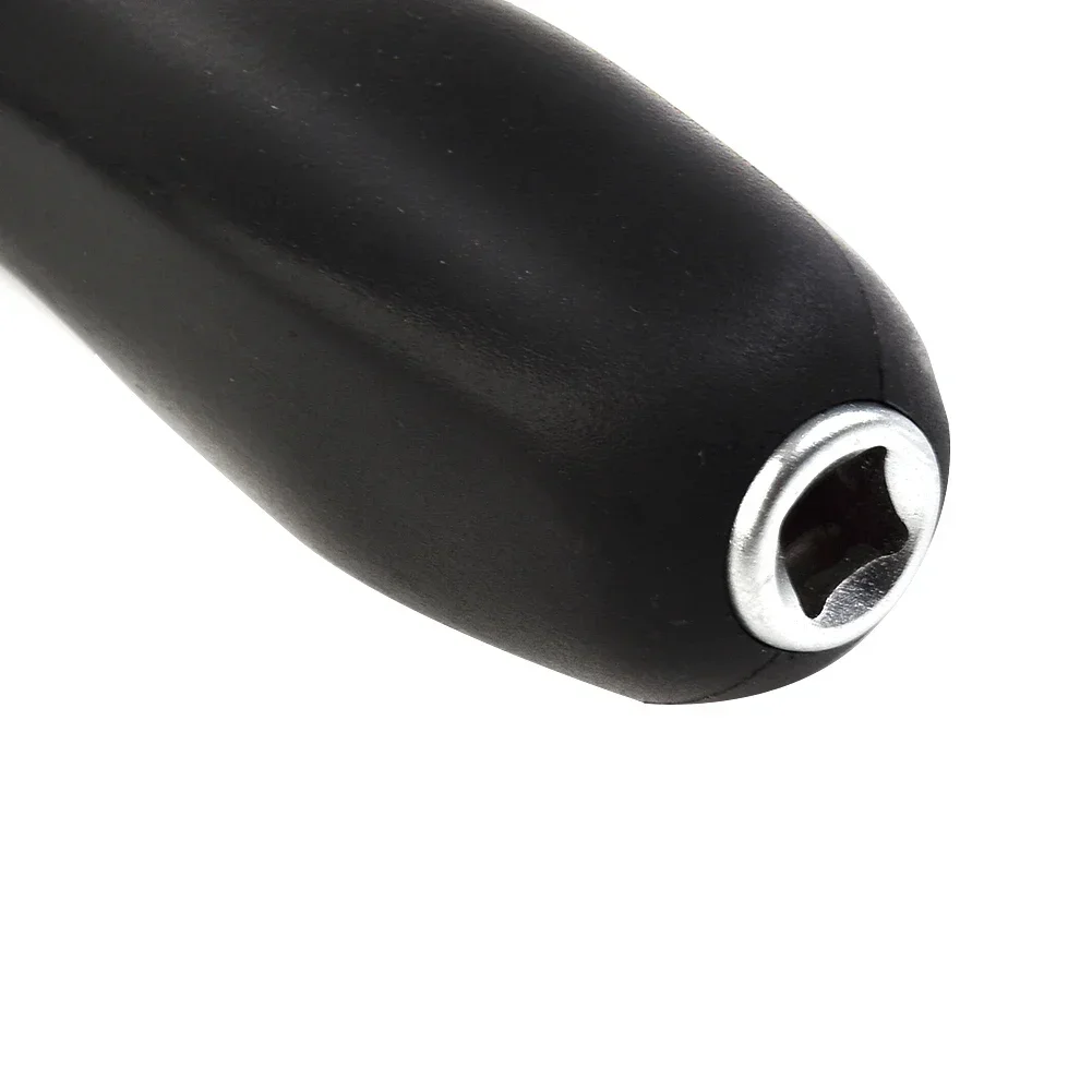 Llave inglesa de 150 MM, llave de tubo con mango de accionamiento cuadrado hembra de 1/4 pulgadas para llaves de trinquete voladoras pequeñas, conectores AD de varilla deslizante