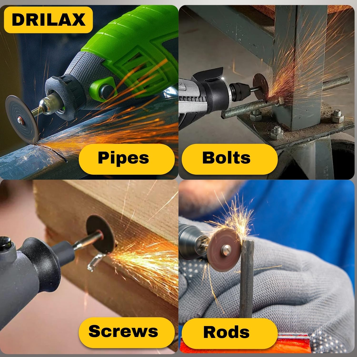 11/27Pcs Circular Saw Blade Wheel 32mm Metal Cutting Disc Grinder Rotary Tool for Metal Plastic Abrasive Cutting Disc