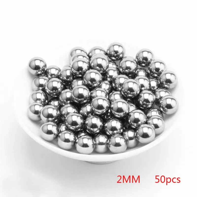 Thép Không Gỉ Súng Cao Su Đạn-3/8 "Inch 0.375" Cỡ Nòng Thẳng & Chính Xác Thực Hành Súng Cao Su Đạn Thép Bỏ Túi Súng Cao Su