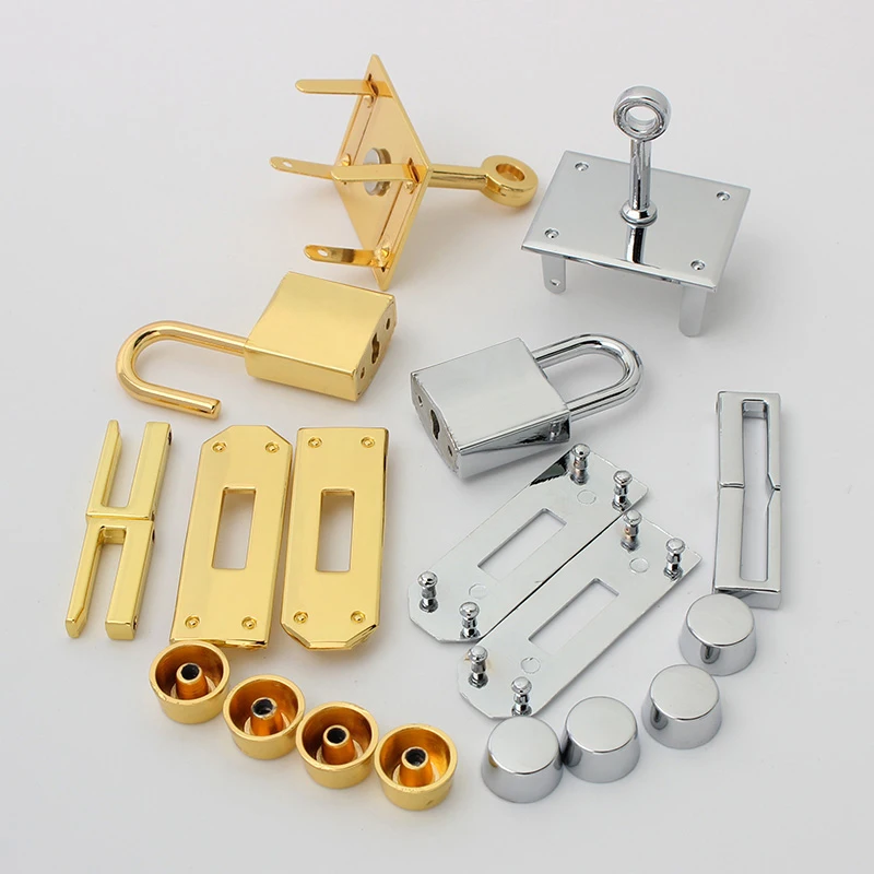 Cerraduras de bolsa de Metal a la moda, conjunto Lcok para bolsos, cierres de mano, cierres a presión, accesorios para cajas de Hardware para manualidades DIY