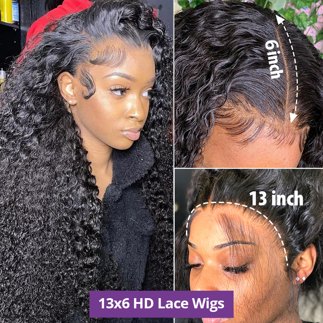 4x4 5x5 Onda di Acqua Parrucca di Chiusura Del Merletto 13x4 13x6 Hd Onda Profonda Parrucca Frontale Del Merletto 360 Parrucche Dei Capelli Umani Ricci Per Le Donne Nere capelli umani