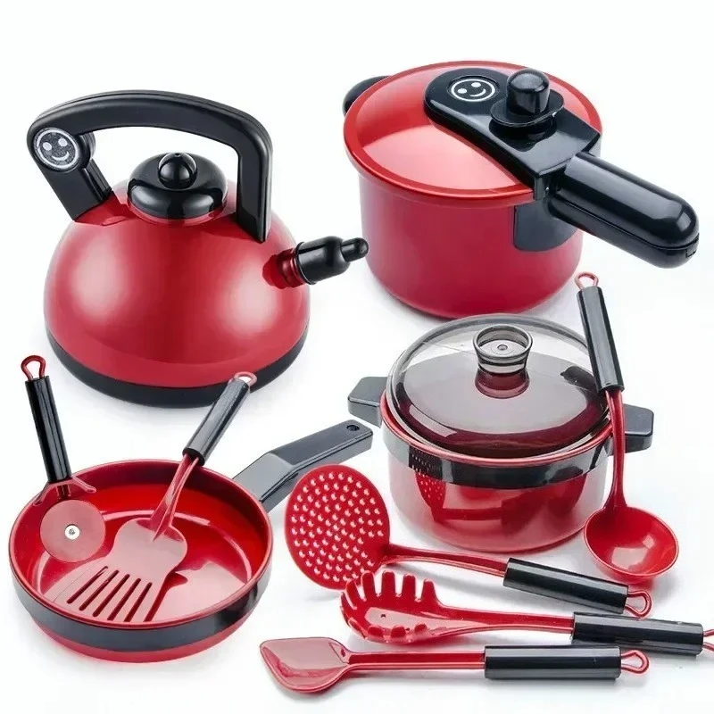 Set per bambini Ragazza Cucina Giocattoli da cucina Taglio per bambini Frutta Cucina Utensili da cucina Simulazione per bambini Educazione Giochi di finzione
