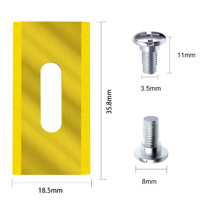 30 Chiếc 35.8*18.5*0.65MmTrimmer Lưỡi Máy Cắt Cỏ Cỏ Thay Thế Bộ Cho Husqvarna Automower/Vườn Robot máy Cắt Cỏ Dụng Cụ