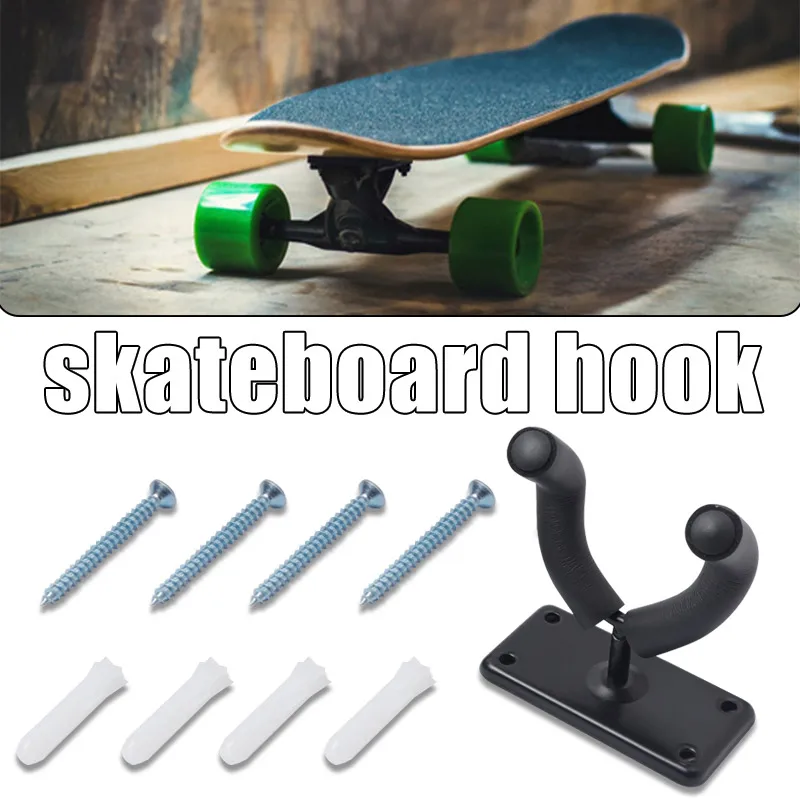 Universal Wand Halterung Skateboard Deck Display Wand Halterung Horizontale Aufhänger Rack Stabile/Strabile Longboard Lagerung Display Rack