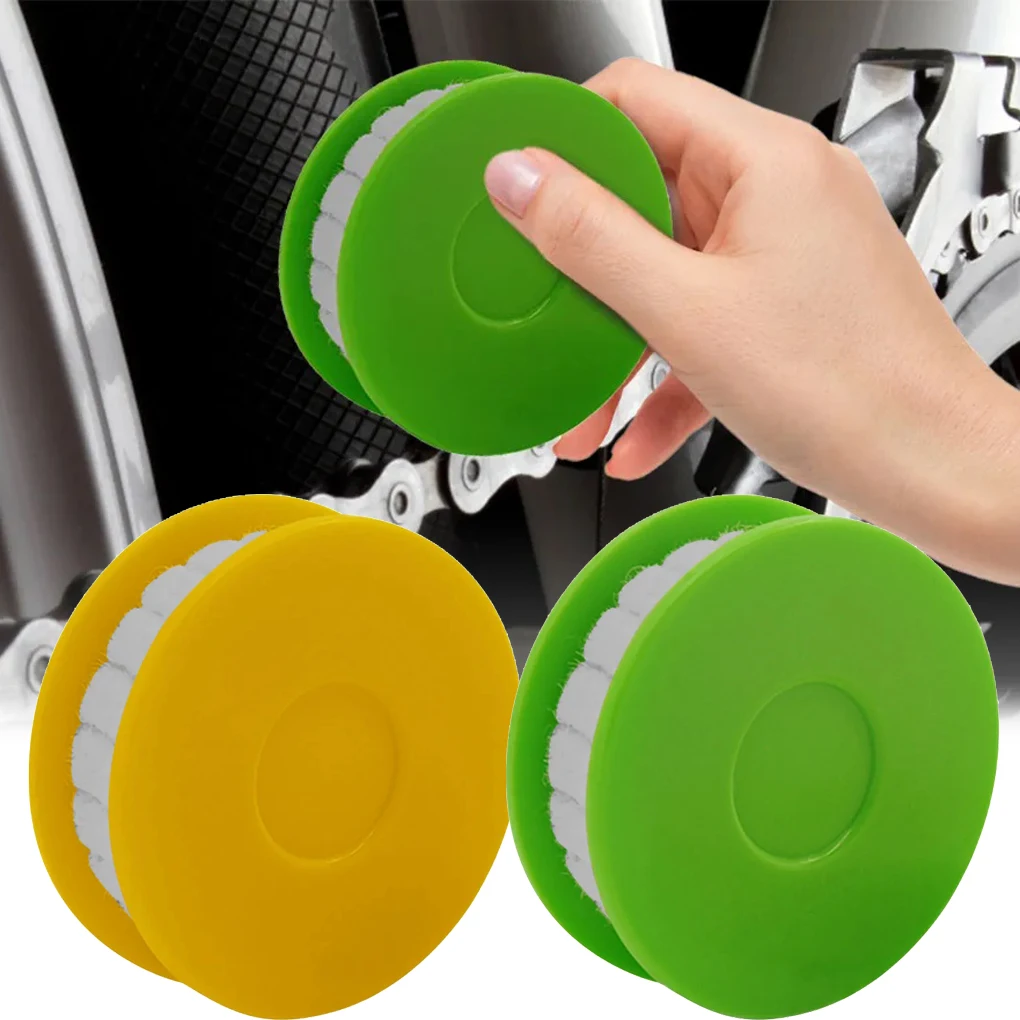 Lubricador de cadena de bicicleta, engrasador de cadena de bicicleta, disco lubricante, herramienta de mantenimiento de bicicleta, rodillo de engranaje de ciclismo, lubricante, accesorios para bicicleta