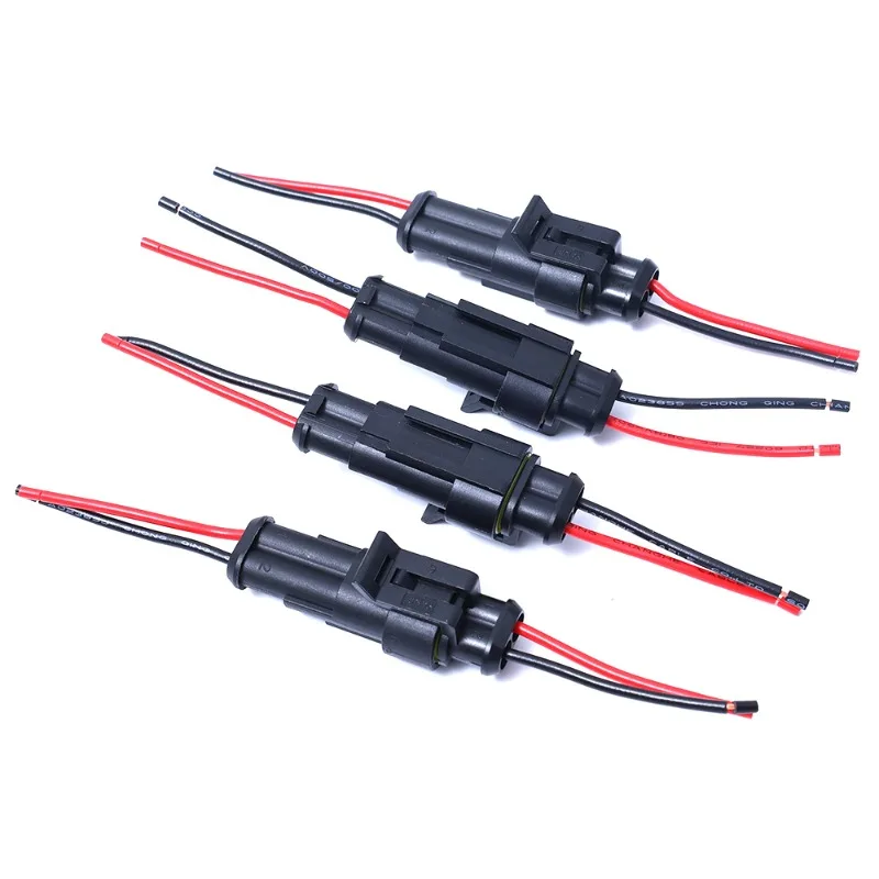 2p carro à prova dwaterproof água selo conector elétrico auto motocicleta marinha à prova dwaterproof água macho fêmea conector elétrico plugues com fio