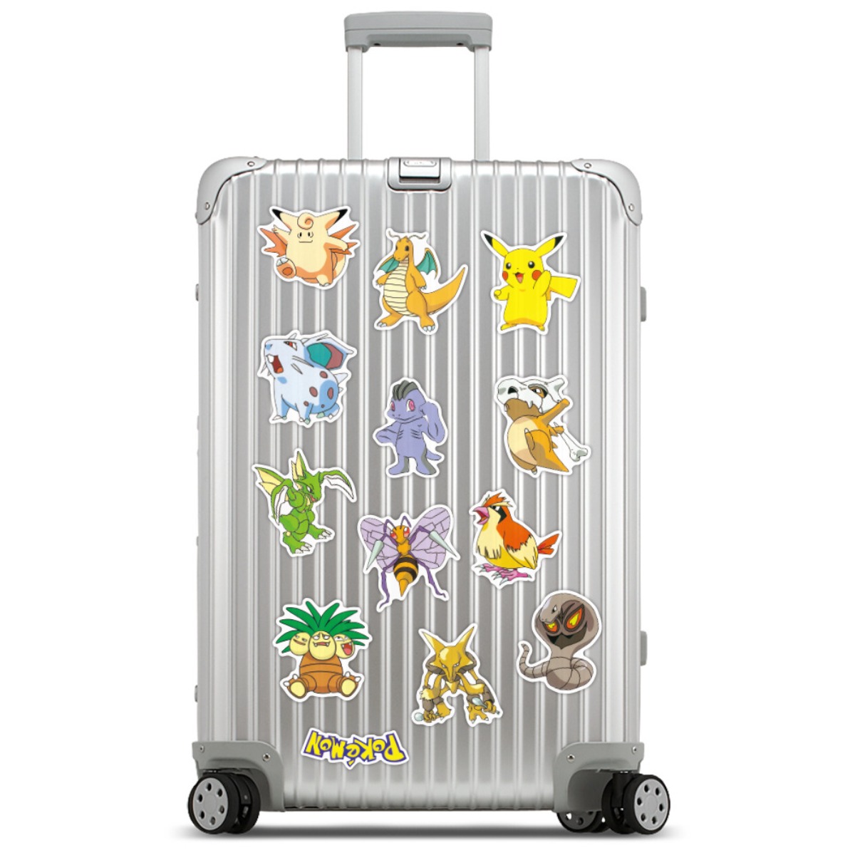 50 ชิ้นสติกเกอร์ Pokemon Kawaii Pikachu สเก็ตบอร์ดจักรยานกีตาร์แล็ปท็อปเด็กสติกเกอร์กันน้ําของเล่น