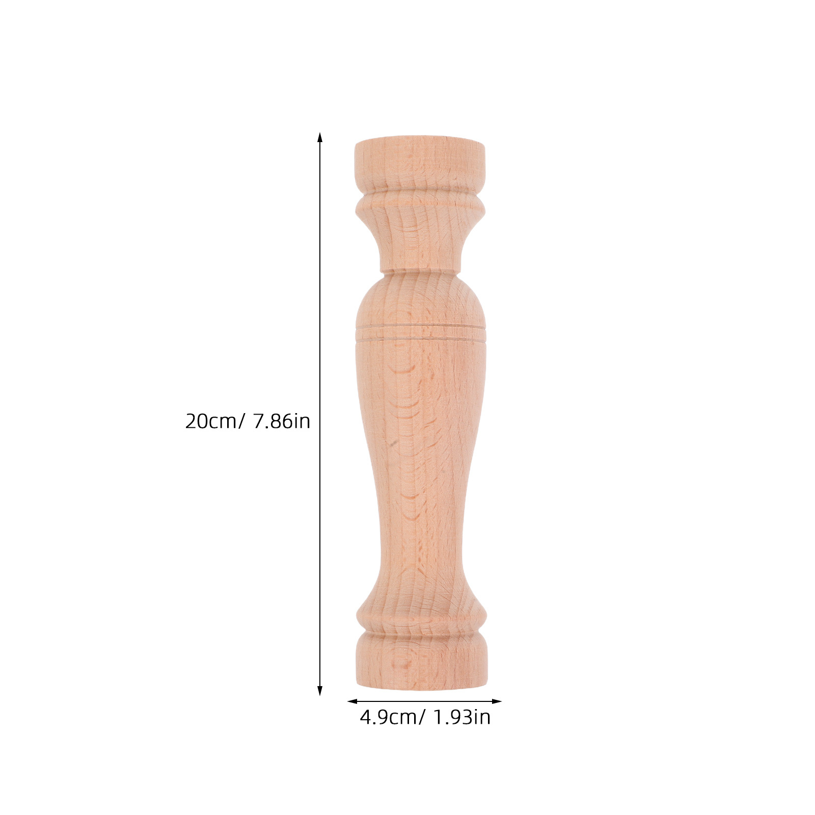 Dekorative Baluster aus massivem Holz, römisches Säulen-Design für Treppenhaus, Innengeländer, DIY-Möbel, Dekorationsteile, Treppenspindeln