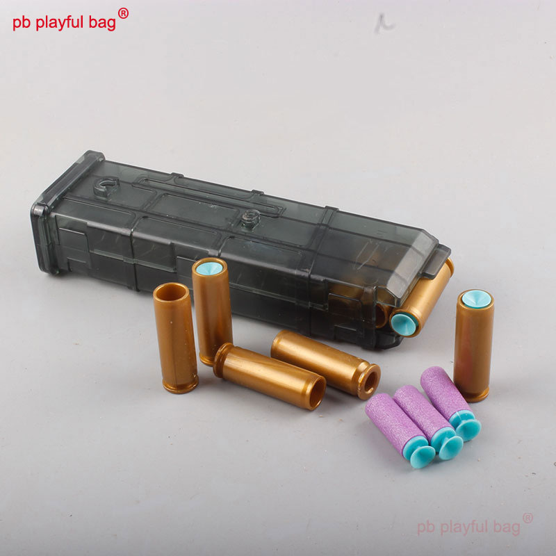 Pb Playful Bag Outdoor Sports Foam EVA Random color Soft Bullet Toy M416 Shell Case Toy Accessories QG421
