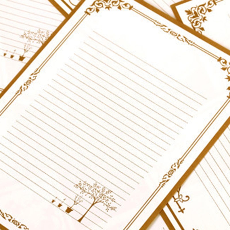 Chữ Viết Báo Bộ Vintage Thư Giấy Tờ Văn Phòng Phẩm Có Thể In Thư Giấy Tờ E8BE