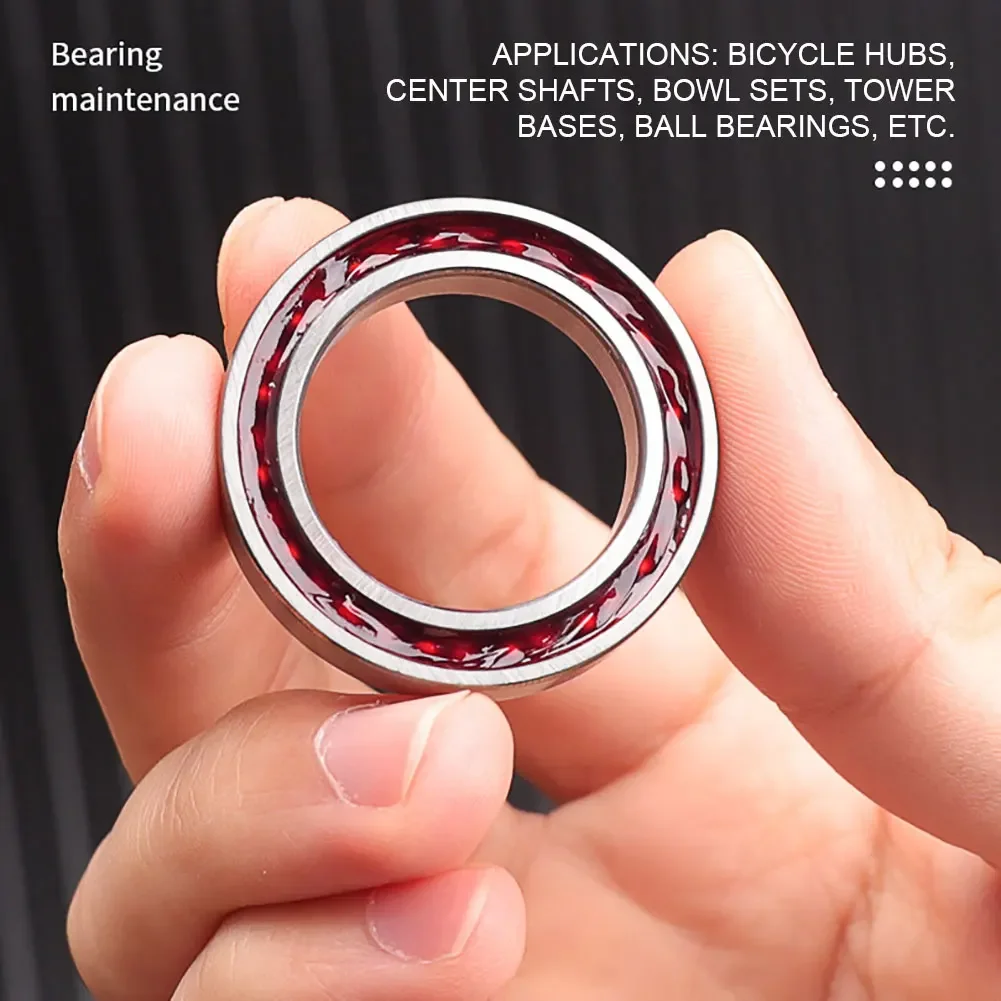 1-6pcs LEBYCLE จักรยานจักรยานจาระบีน้ํามันหล่อลื่น MTB จักรยานน้ํามันสําหรับ HUB วงเล็บด้านล่างชุดหูฟังส้อม Flywheel Ball แบริ่งจาระบี