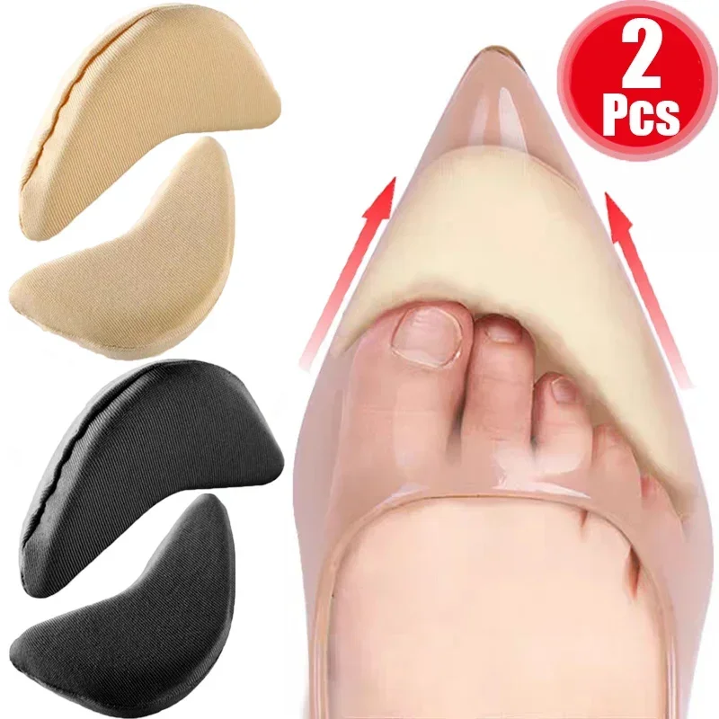 Cuscinetti per inserti in spugna per l'avampiede Solette per alleviare il dolore da donna con tacco alto Riducono le dimensioni delle scarpe Protezione per il riempimento Accessori per scarpe di regolazione