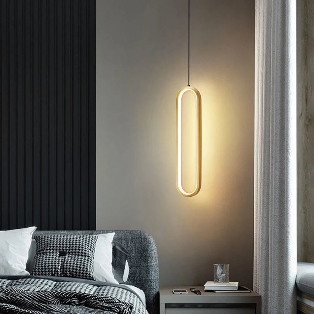Minimalist จี้สําหรับโรงแรมบาร์ตกแต่งอลูมิเนียมจี้นอร์ดิกโคมไฟสําหรับห้องครัว Bar โคมระย้าร้านกาแฟ