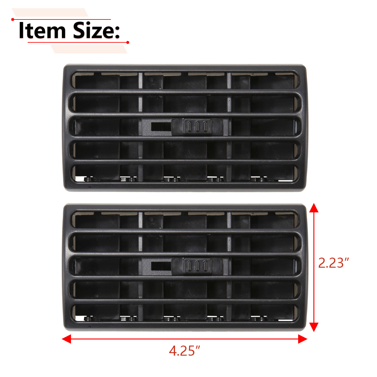 ダッシュボードエアコンベント出口パネルシボレーエクスプレス/GMC サバナ 1500 2500 3500 4500 1996-2020 AC グリル 23135645