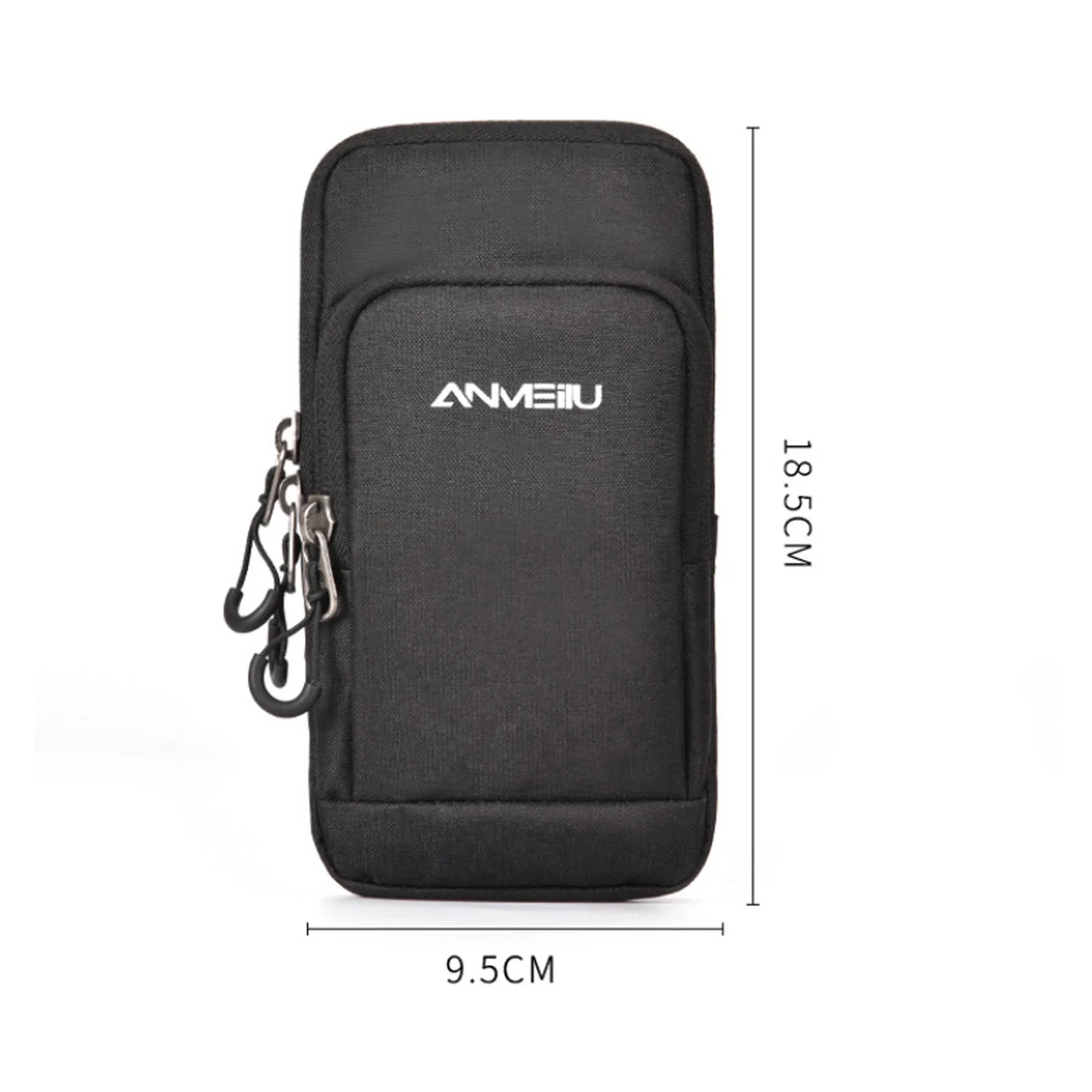 Soporte Universal impermeable para teléfono, bolsa para teléfono inteligente, funda con soporte para cinturón para mochilero, bolsa para teléfono móvil, 1 ud.