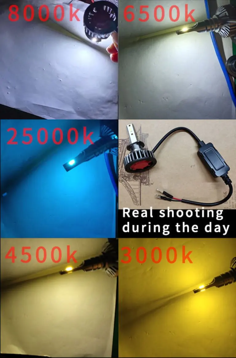 Carro led h7 farol csp 100w h4 led h1 canbus h3 h8 h9 h11 9005 9006 9012 3000k 4500k 6500k 8000k carro farol lâmpadas led
