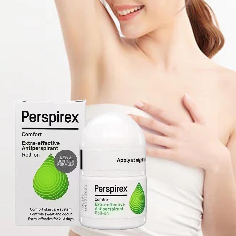 Perspirex roll on produtos líquidos fortes e confortáveis à prova de suor loção anti-suor fresca axilas produto de cuidados com a pele inodoro