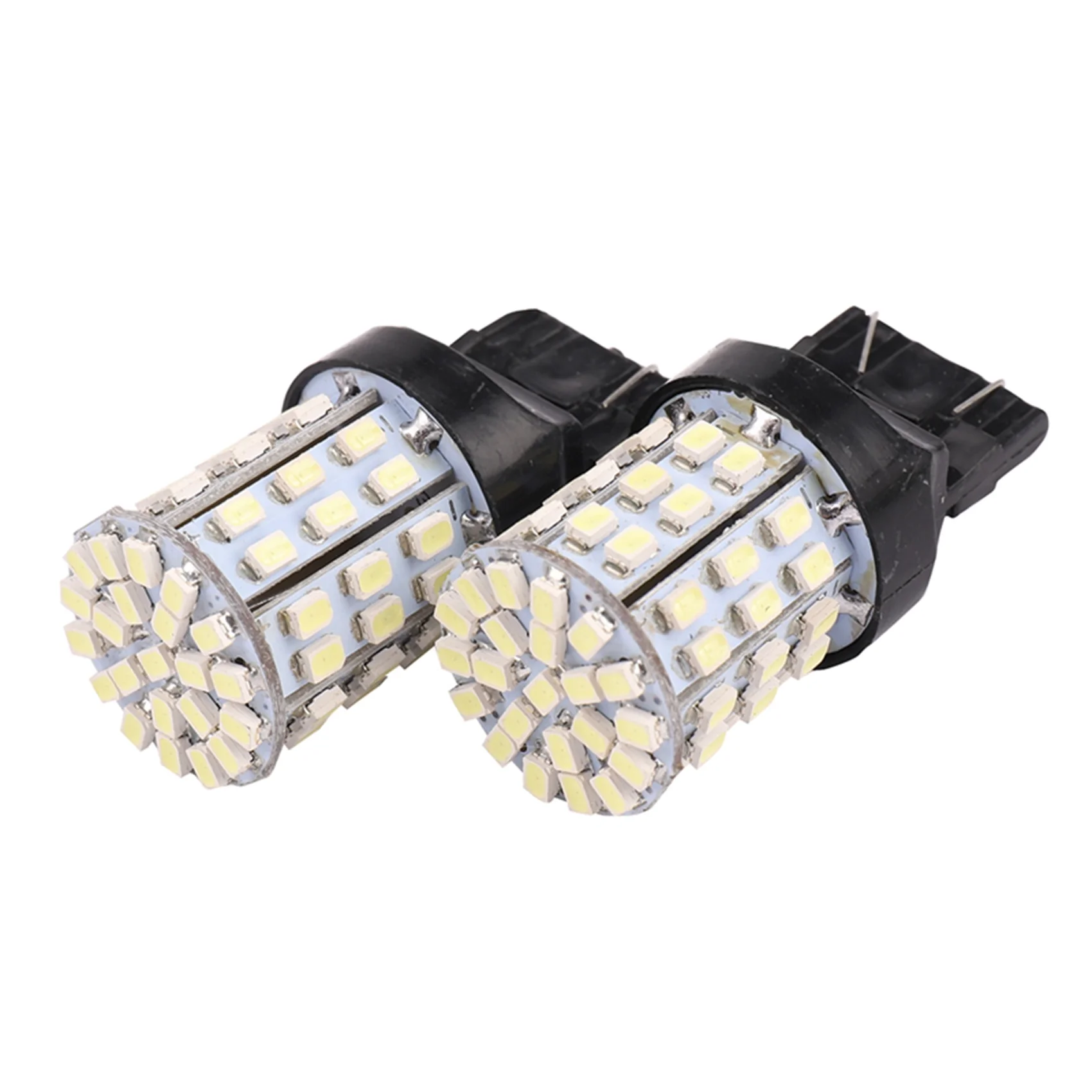 2x T20 7440 7443 64 SMD White 6000K Reverse Brake Tail LED Bulb Light Lamp 12V