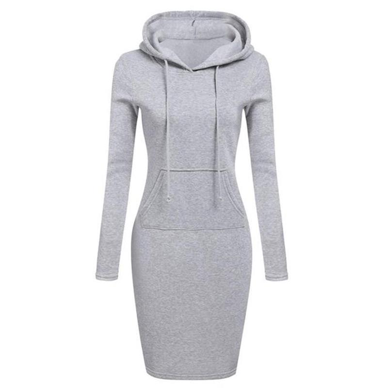 Robe à Capuche PVD pour Femme, Vêtement d'Automne