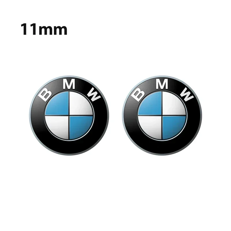 11/14mm Aluminium Auto Ferns chl üssel Aufkleber für BMW Performance Abzeichen f30, f10, e90, f20, e46, e60, e70, e39, e36, e87, x5 x6 x1 m3