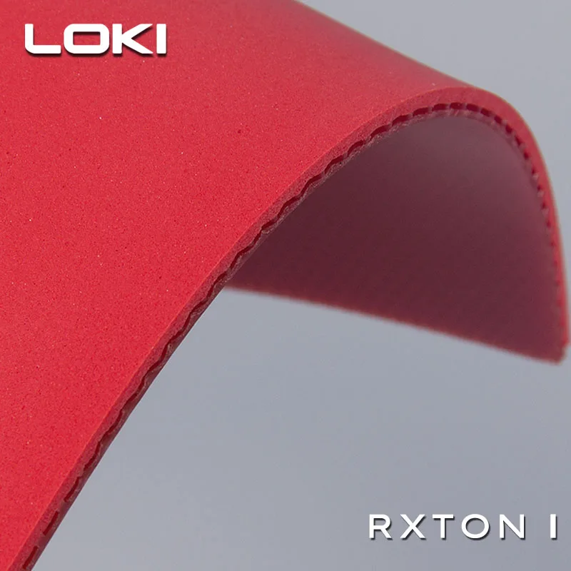 Loki RXTON 1 3 5 Goma de tenis de mesa Goma de ping pong de alta densidad con ampliación interna semitapaca con aprobación ITTF