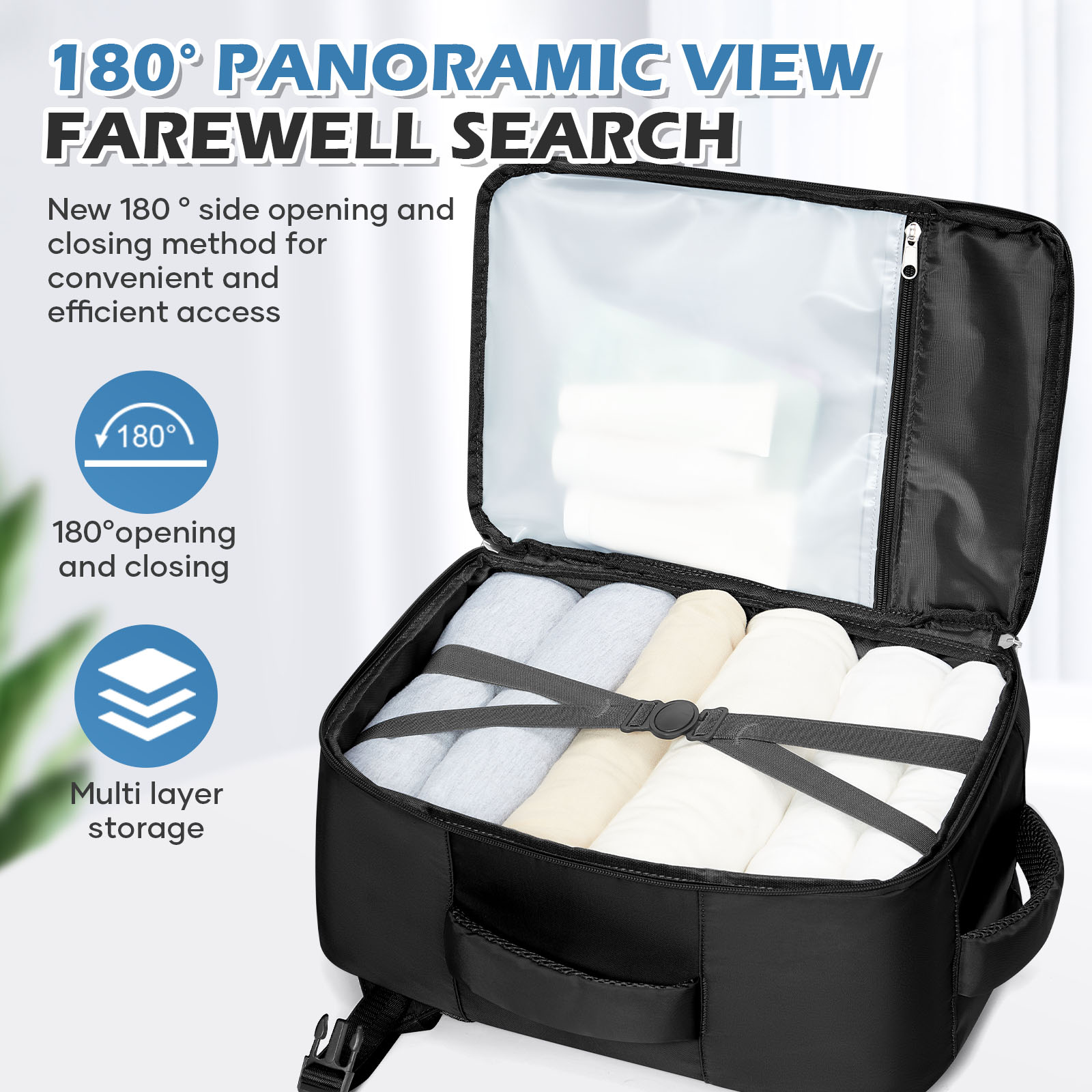 남성용 15.6인치 노트북 가방 캐빈 비행기 여행 배낭 40x30x20, 수하물 캐빈 배낭 Wizzair 40x30x20, 대학 배낭