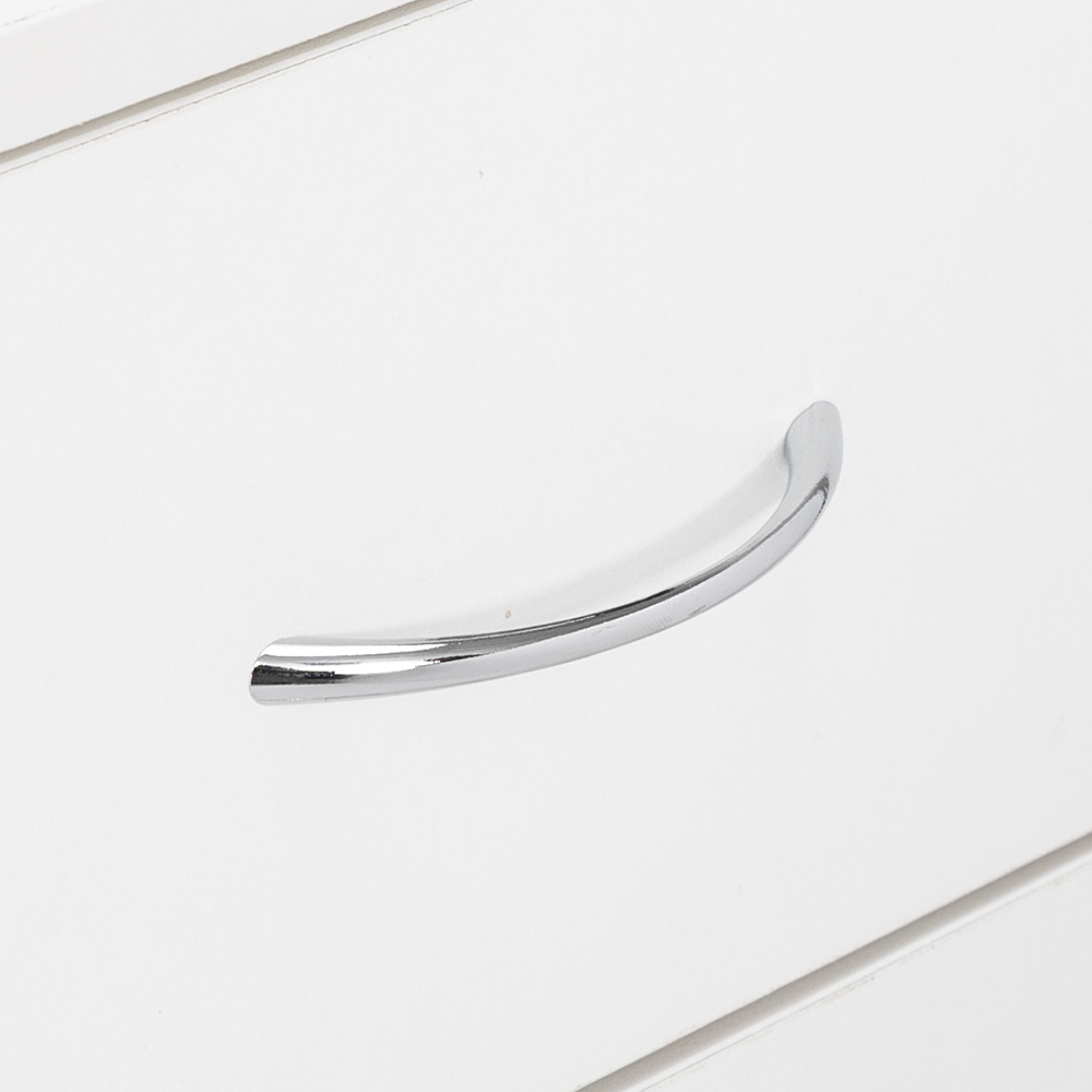 Modern Simple 4-Drawer Dresser White