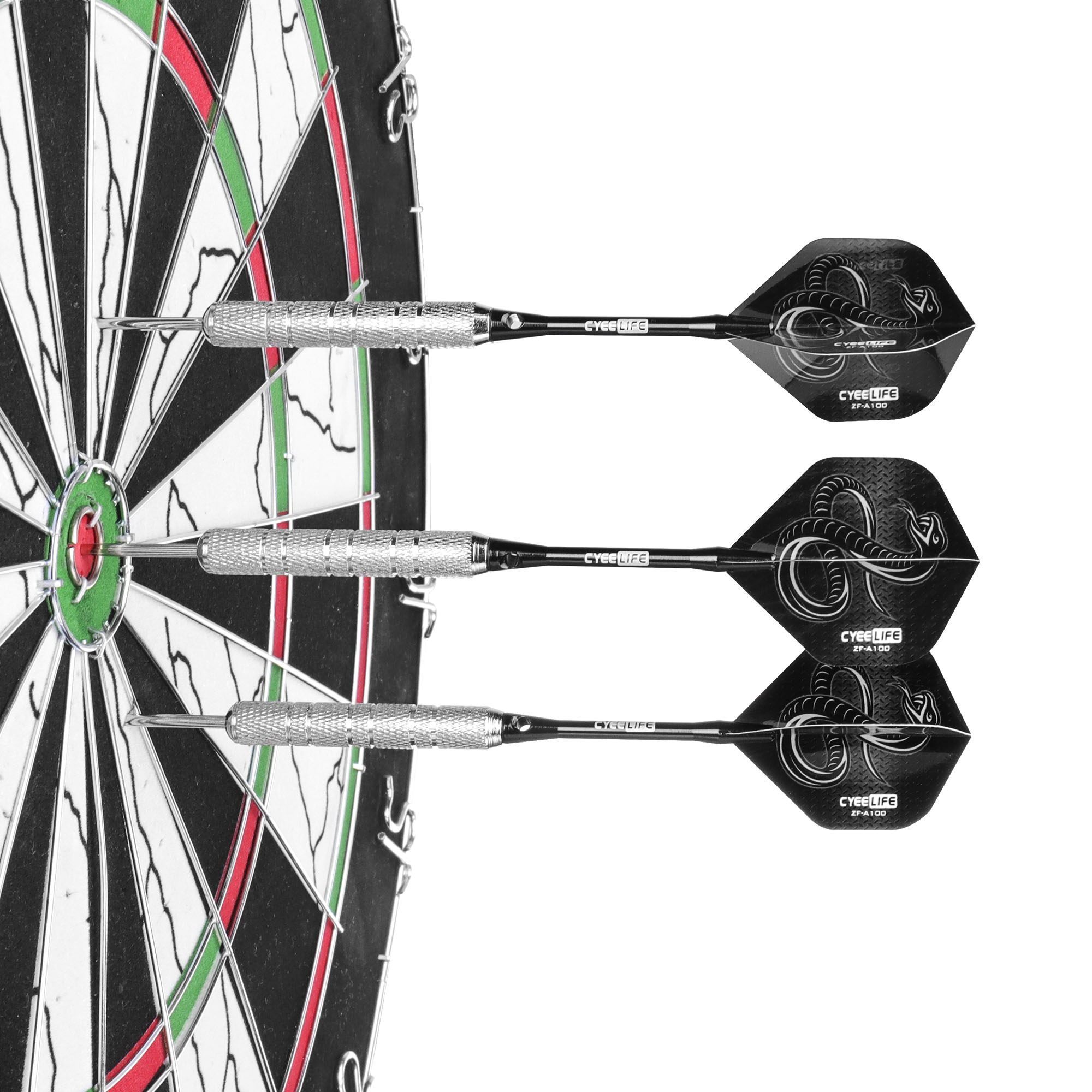 CyeeLife 3 個 20 グラムプロフェッショナルフライングダーツ鋼針先端ダーツスポーツ屋外屋内エンターテイメントゲームアクセサリー