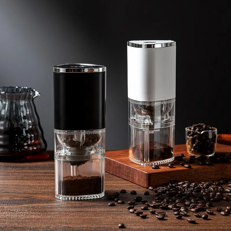 Nuovo macinacaffè elettrico portatile smerigliatrice per chicchi di caffè rimovibile per uso domestico TYPEC smerigliatrice di carica cucina per ufficio