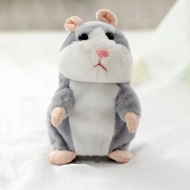 น่ารักพูดคุยหนูแฮมสเตอร์พูด Talk เสียงบันทึกซ้ําตุ๊กตาสัตว์ Kawaii Talking หนูแฮมสเตอร์เมาส์ของเล่นสําหรับของขวัญเด็ก