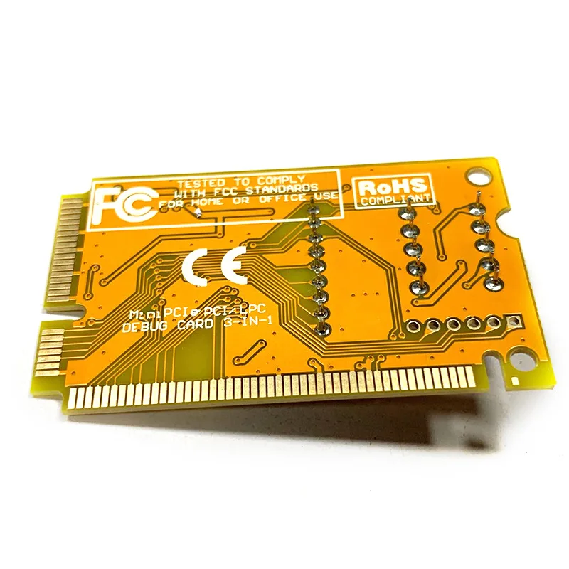 Mini PCI PCI-E Debug Card Expert Fault Diagnostic 2 หลักคอมพิวเตอร์แล็ปท็อปเมนบอร์ดโพสต์เครื่องทดสอบ PCI Express PC การ์ดวิเคราะห์