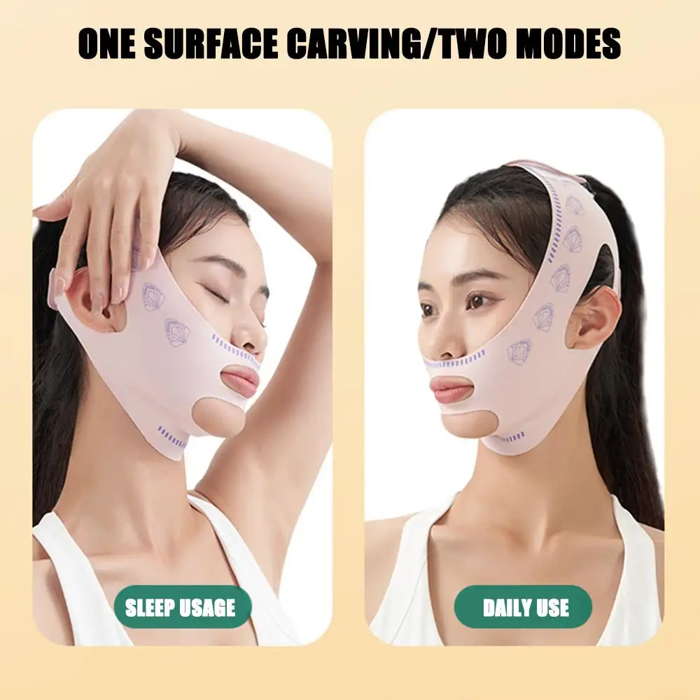 Mento guancia fasciatura dimagrante V Shaper V Line Lifting Mask Face Lifting cinturino antirughe fascia maschera per dormire bellezza salute